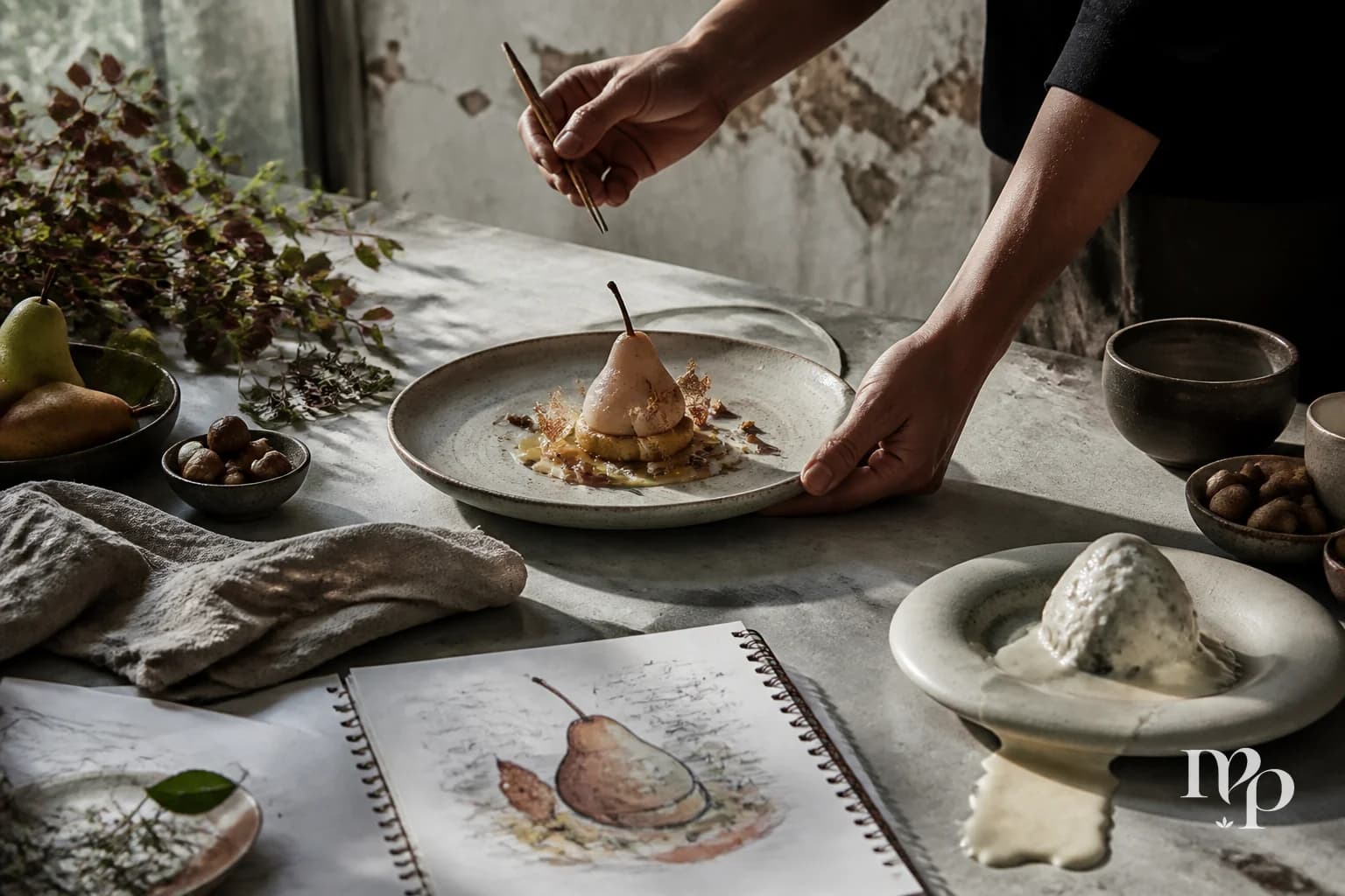 Mistoura Pastry journal photography placeholder