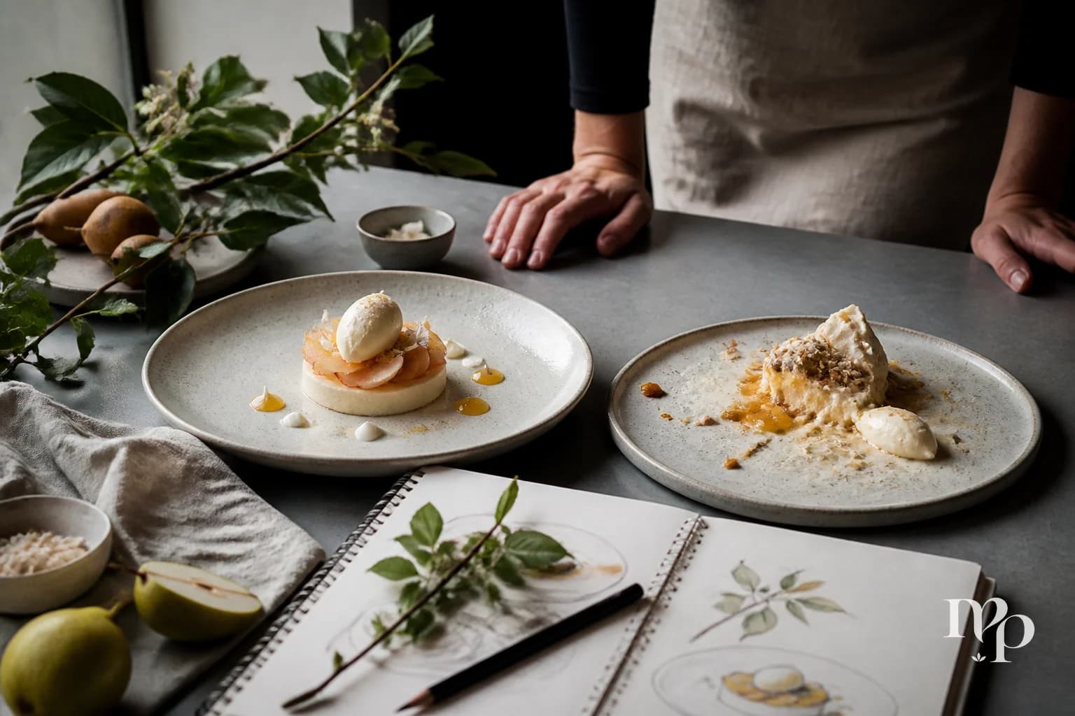 Mistoura Pastry journal photography placeholder