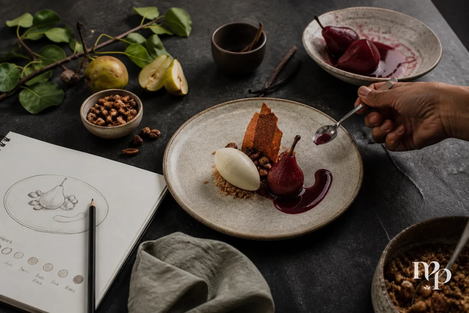 Mistoura Pastry journal photography placeholder