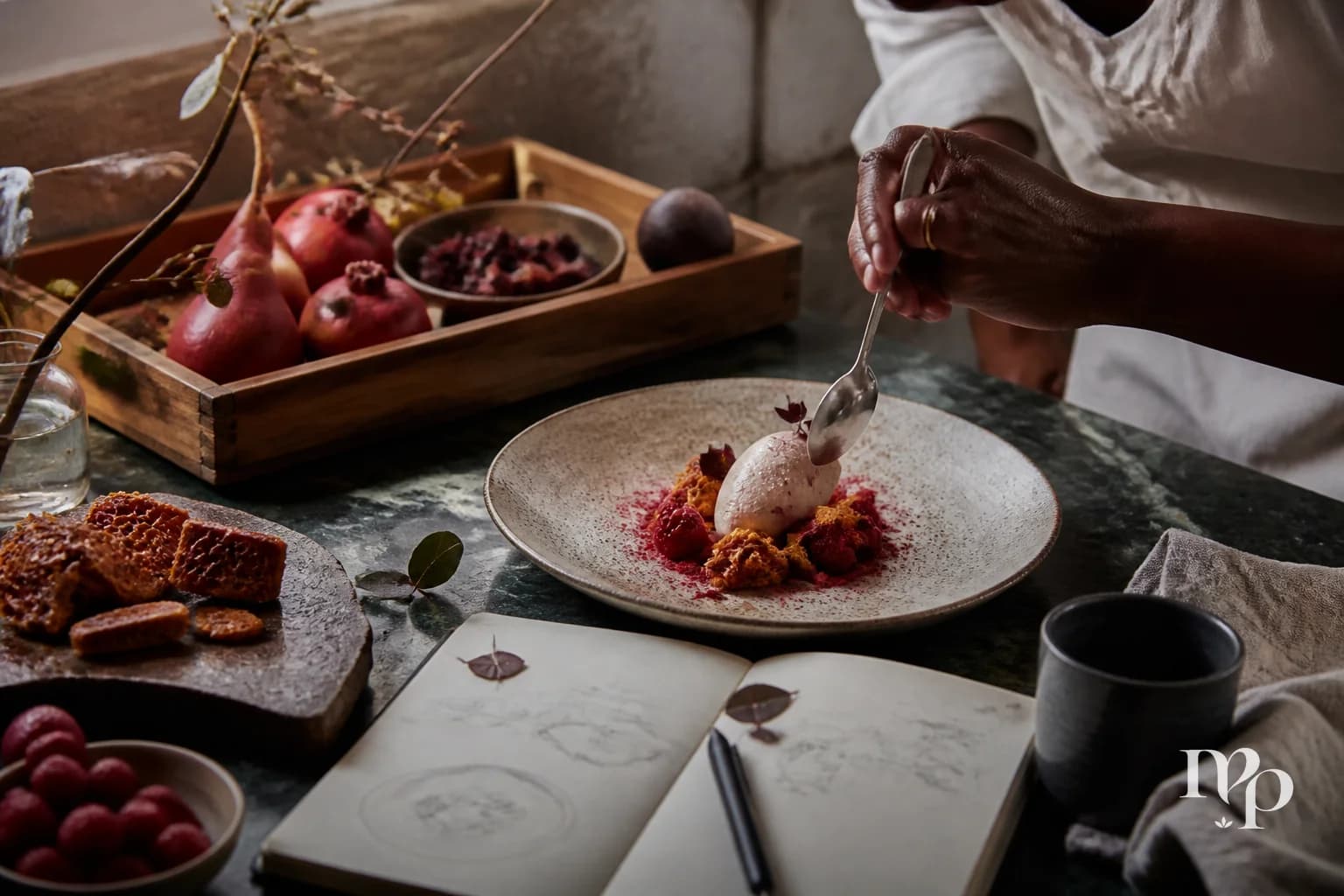 Mistoura Pastry journal photography placeholder