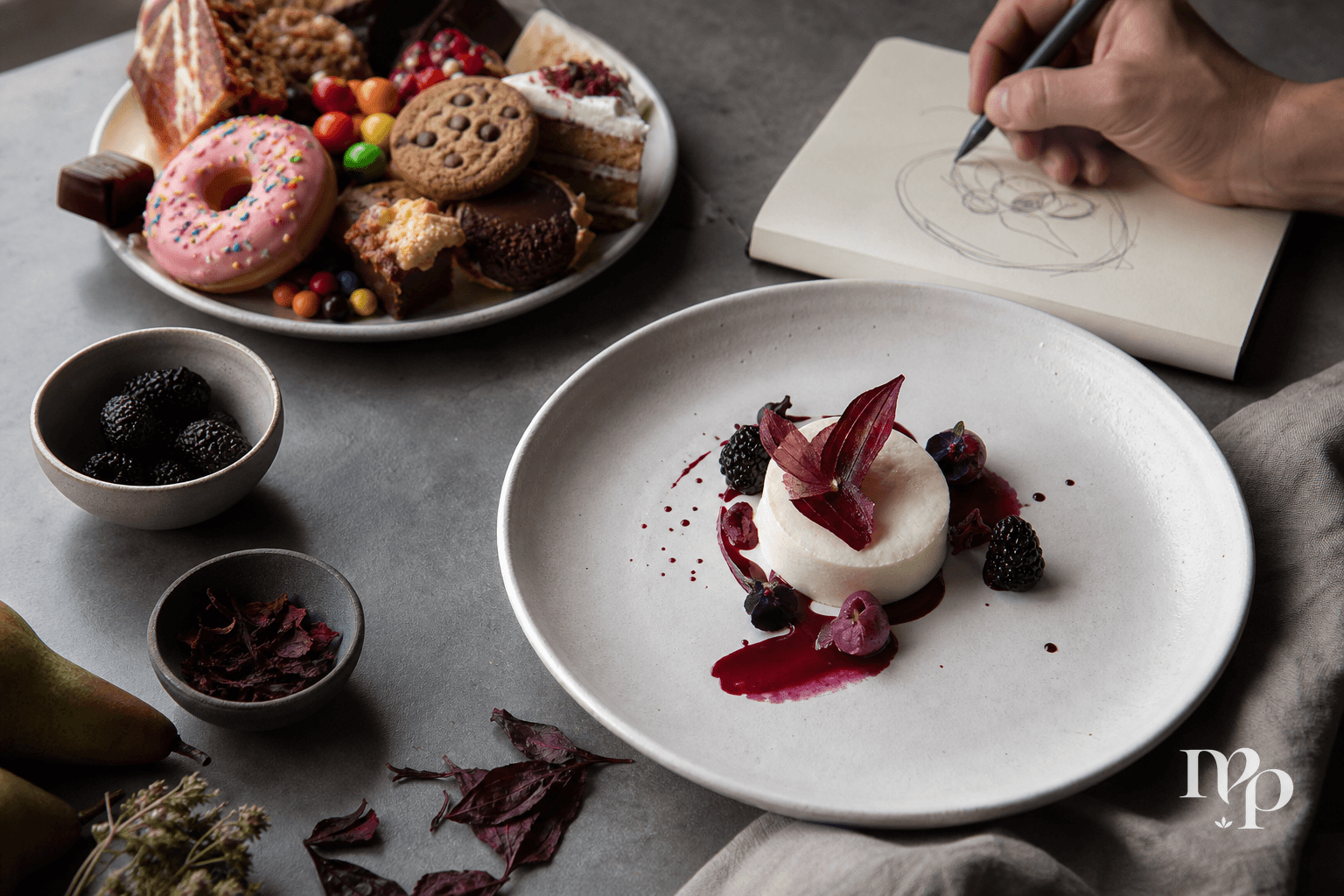 Editorial dessert menu design image for Why every restaurant needs its own dessert language