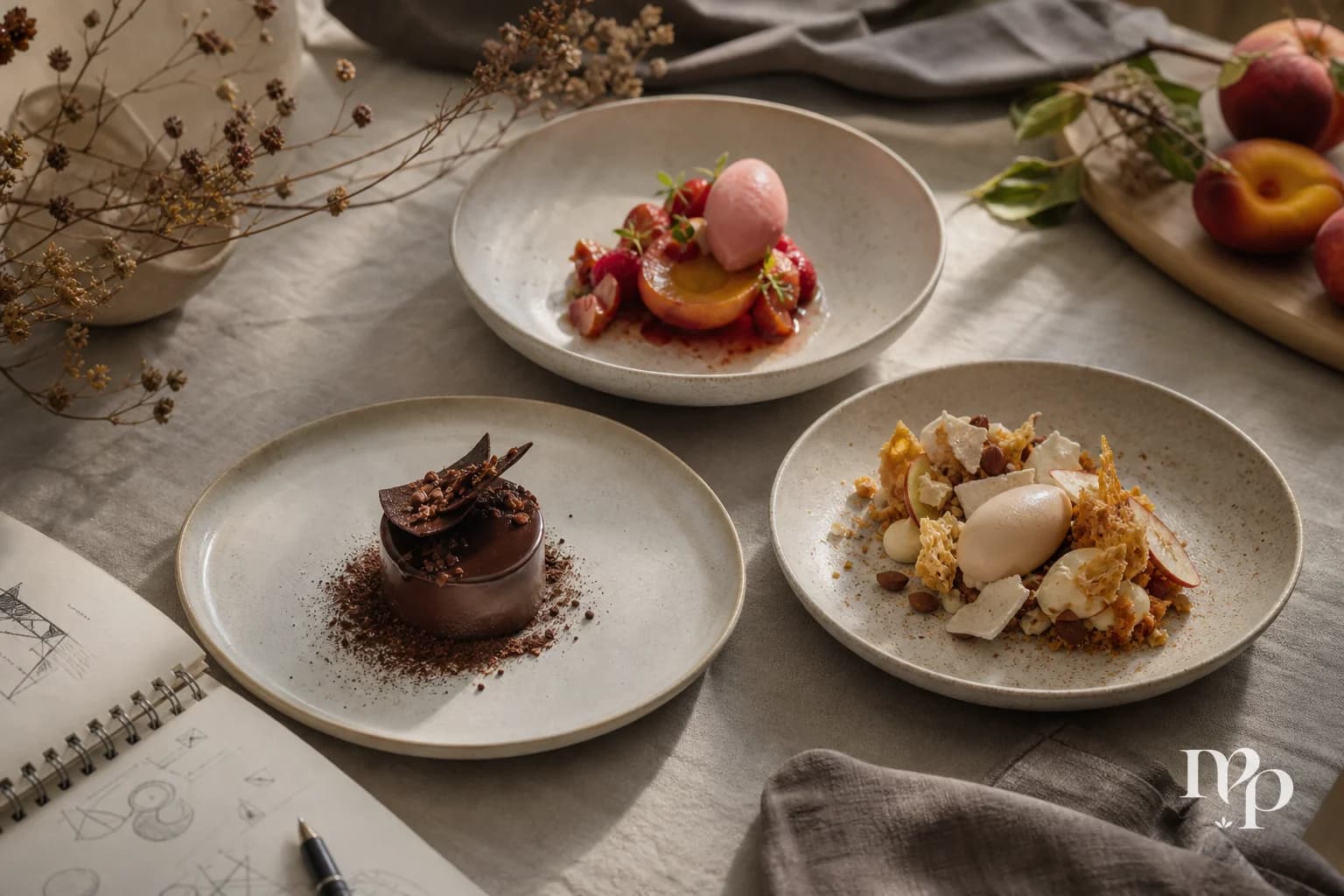 A tighter dessert menu can carry more point of view than a long one.