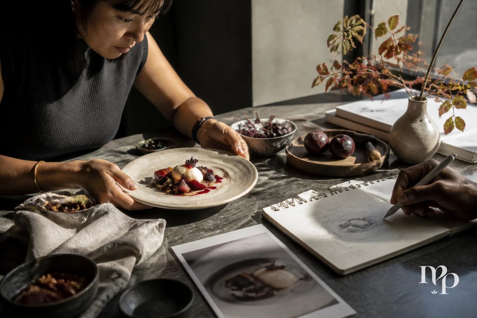 Mistoura Pastry journal photography placeholder